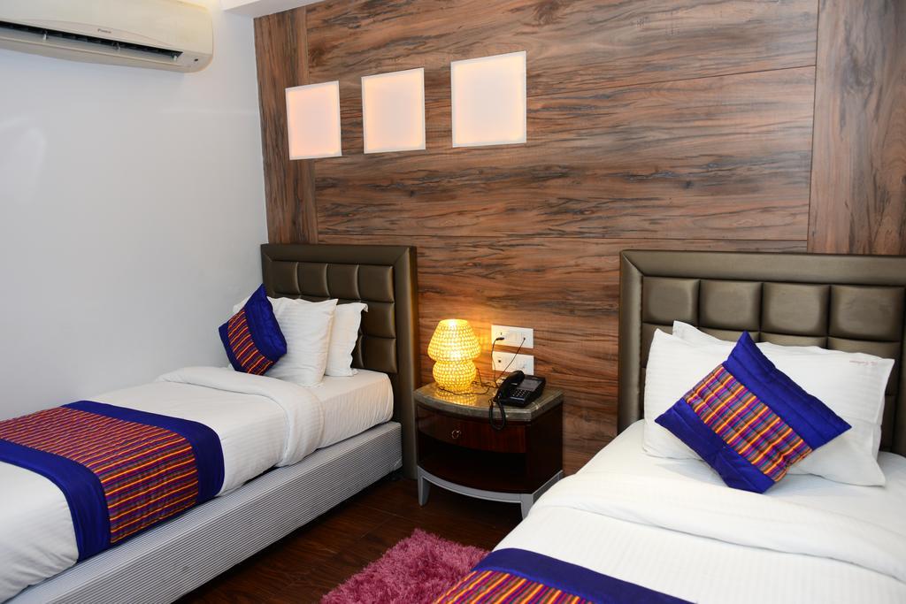Hotel Cabana @ Pahar Ganj Új-Delhi Kültér fotó