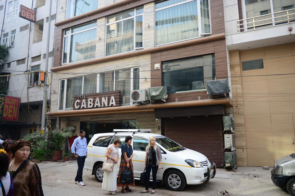 Hotel Cabana @ Pahar Ganj Új-Delhi Kültér fotó